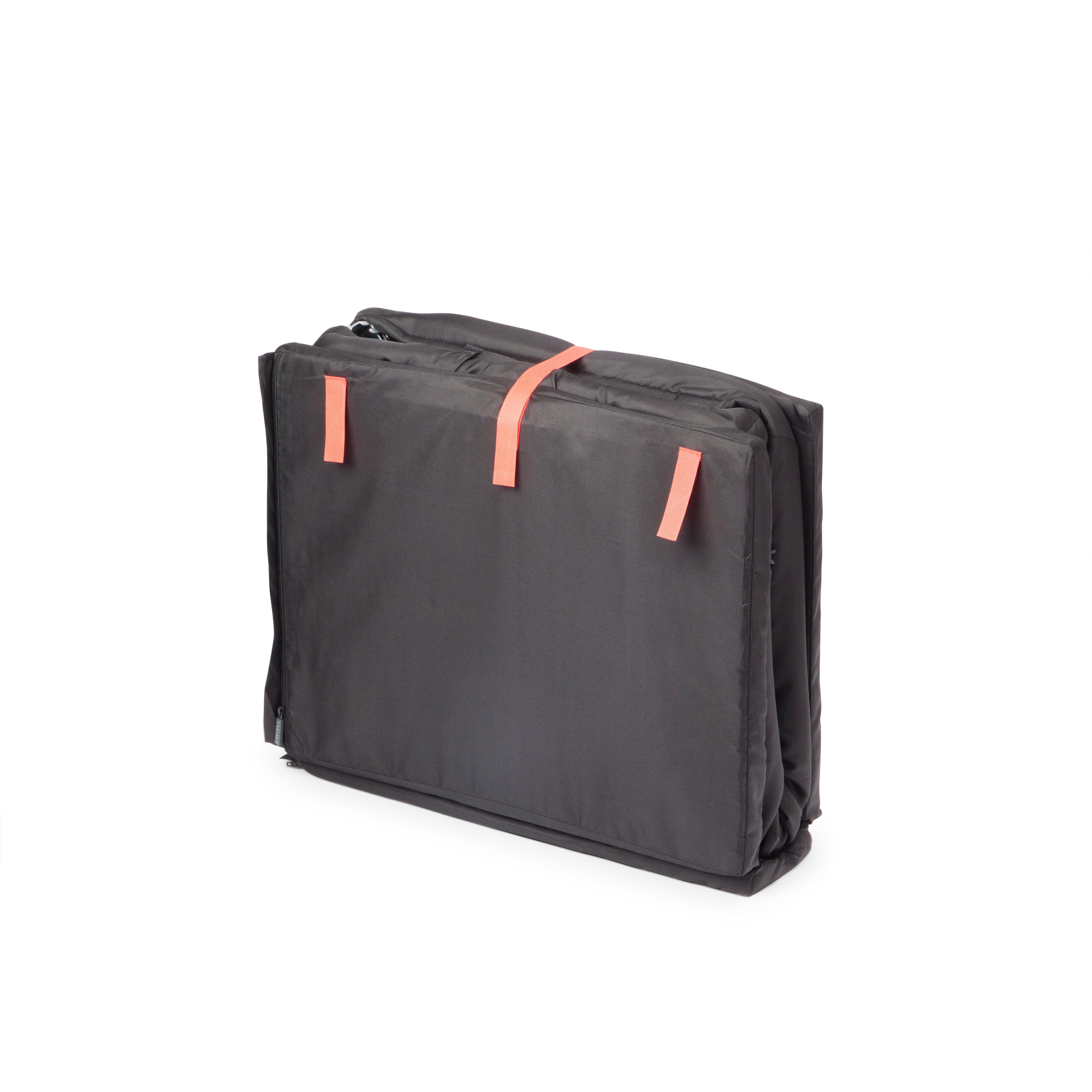 Saga reiseseng med madrass, black