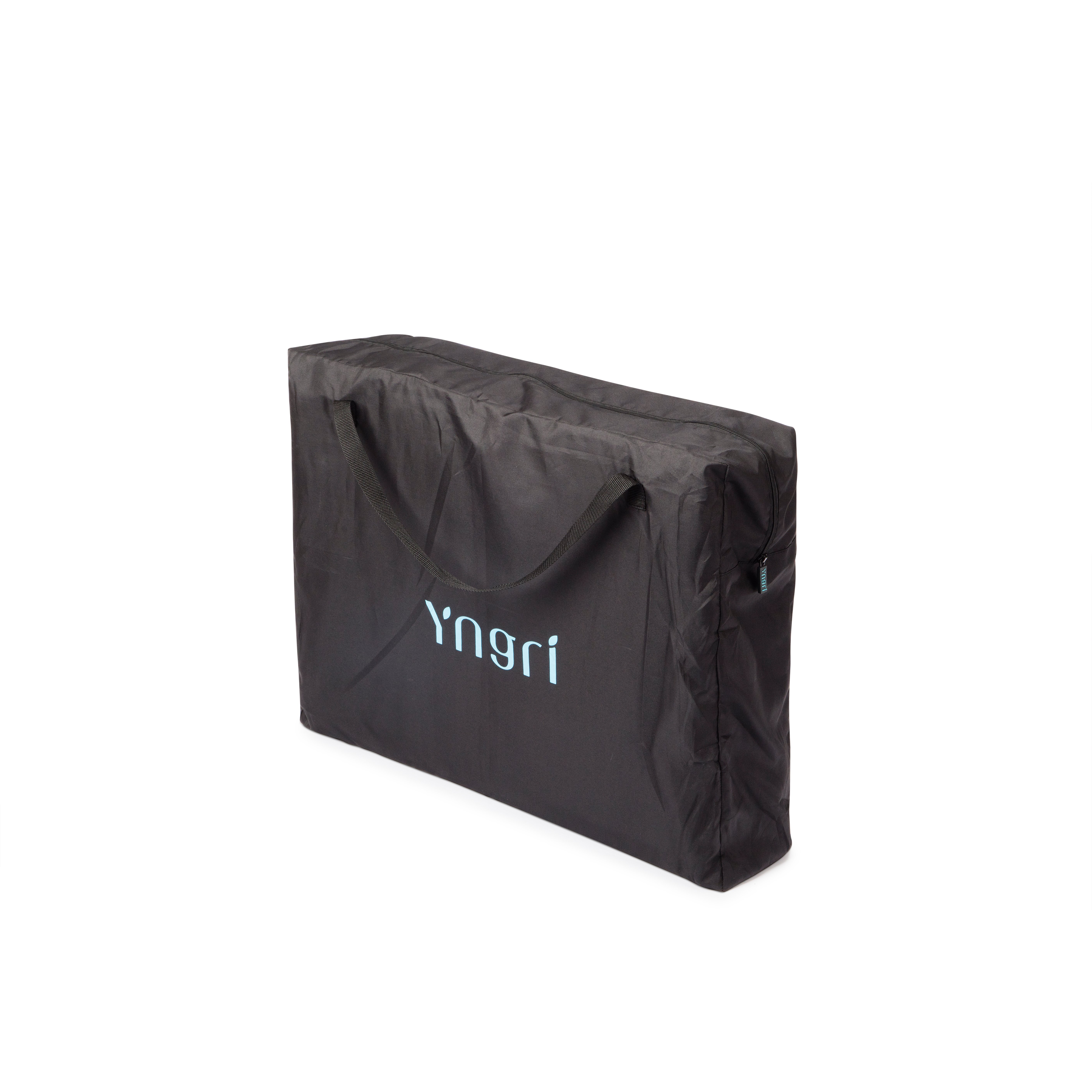 Saga reiseseng med madrass, black