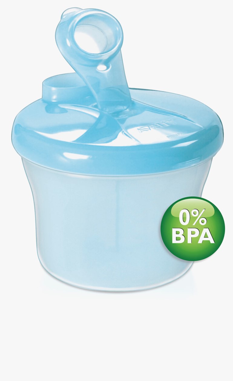 Doseringsbeholder/melkepulverdispenser Blå - 11010322-blue-0mth - 1