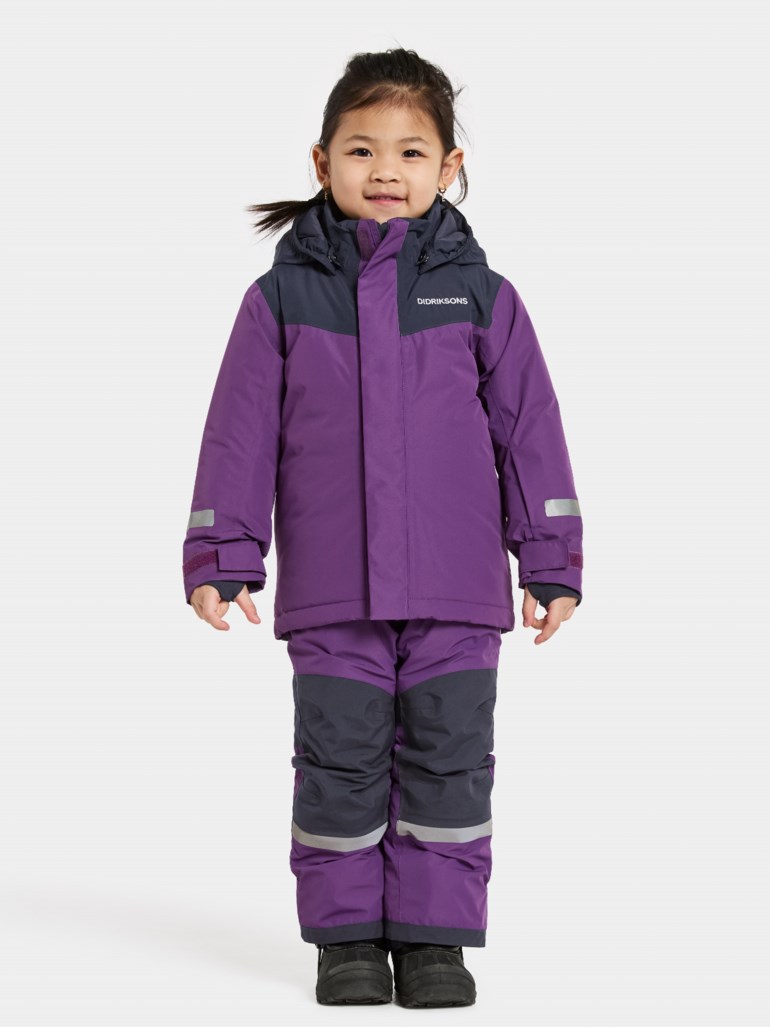 Skare vintersett barn Lilla - 11043241-Royal Purp-90 cm - 1