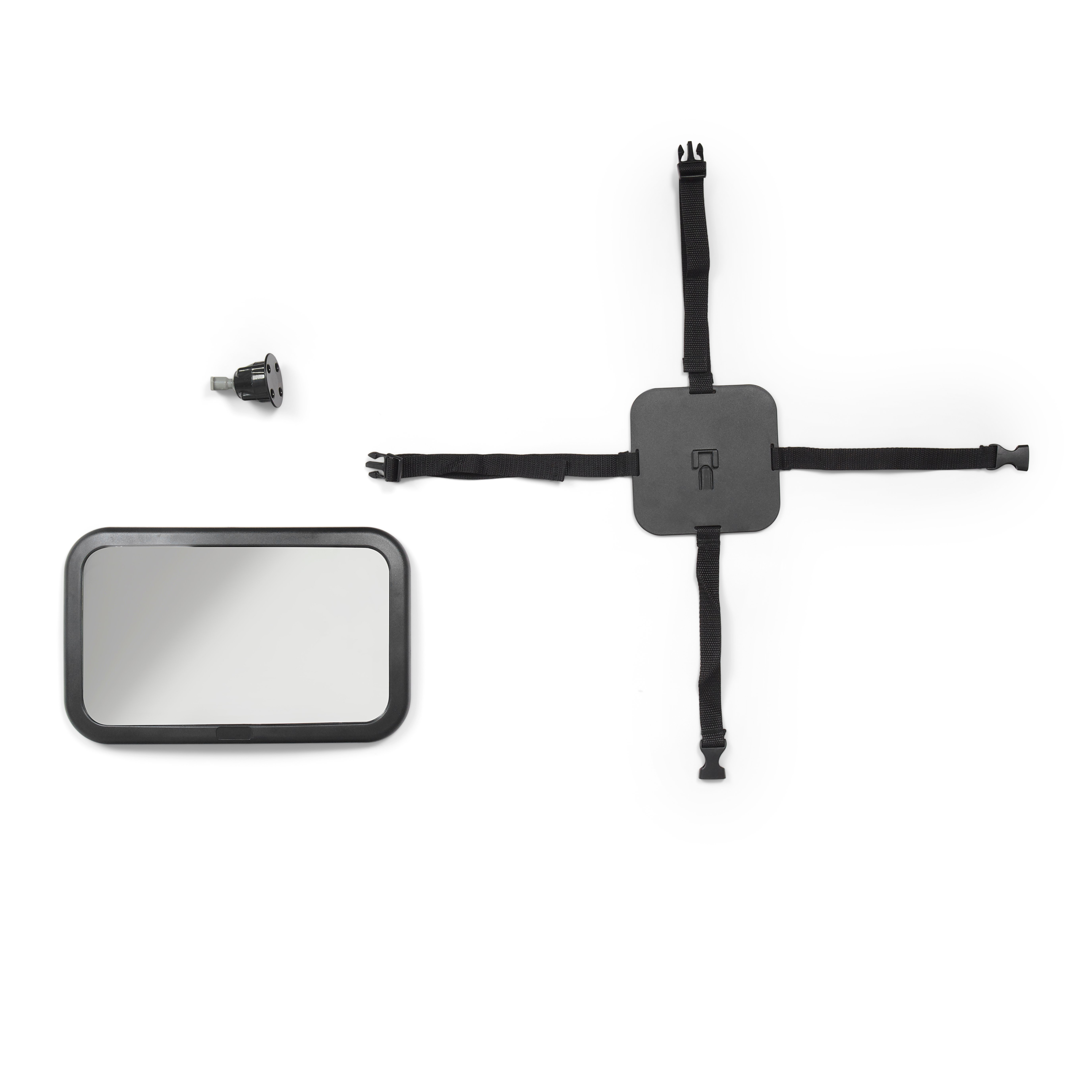 Assar bilstolspeil, black