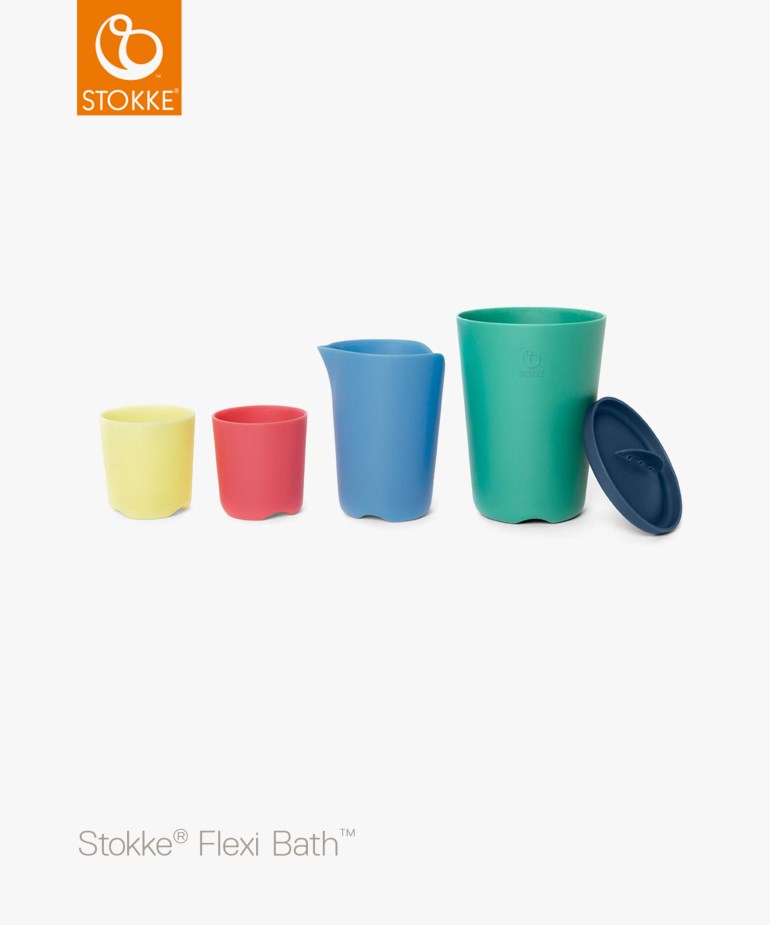 Flexi Bath Toy Cups, multiple Multiple - undefined - 1