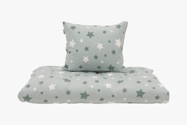 Stjernedryss sengesett, green, stjerner Grønn - undefined - 1