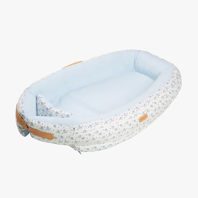 Babynest premium, blue, moon Blå - undefined - 1