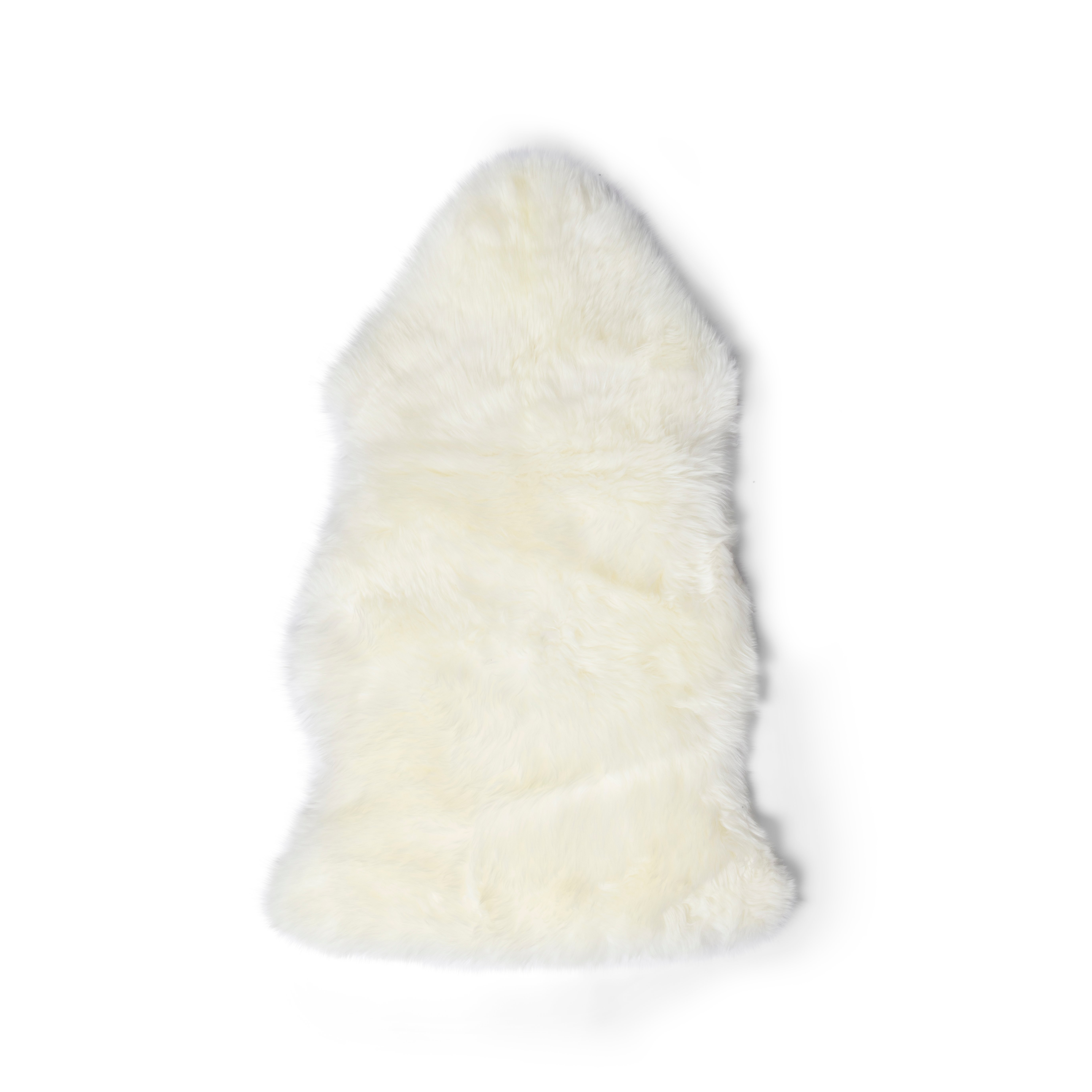 Eir langhåret lammeskinn 80-90 cm, white