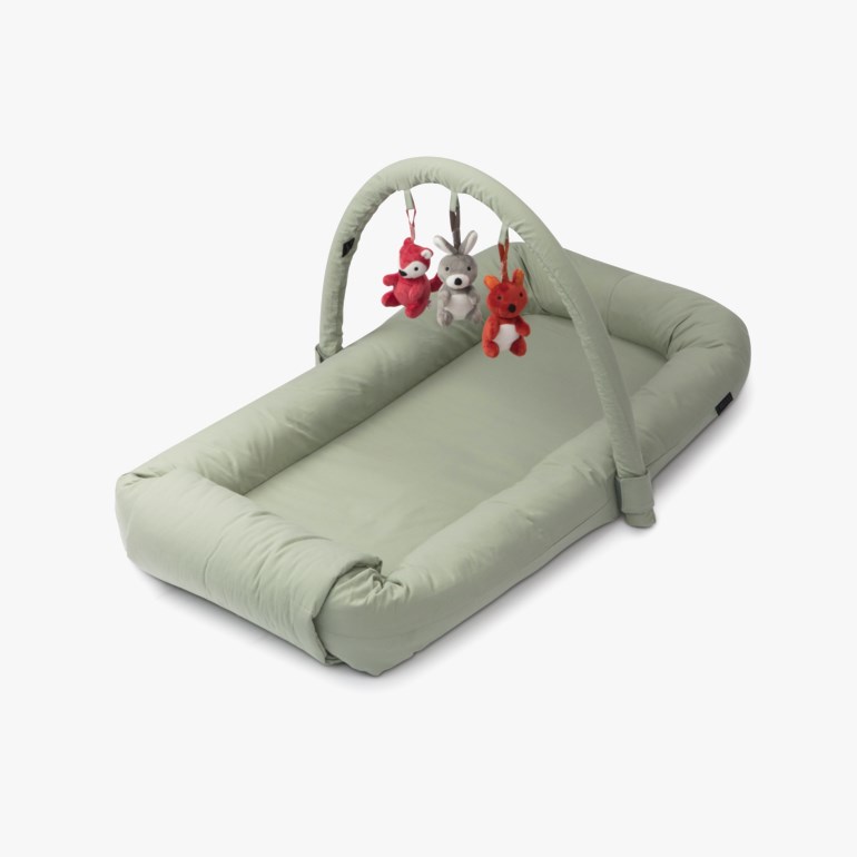 Nanna babynest lux, mossgreen Grønn - undefined - 1