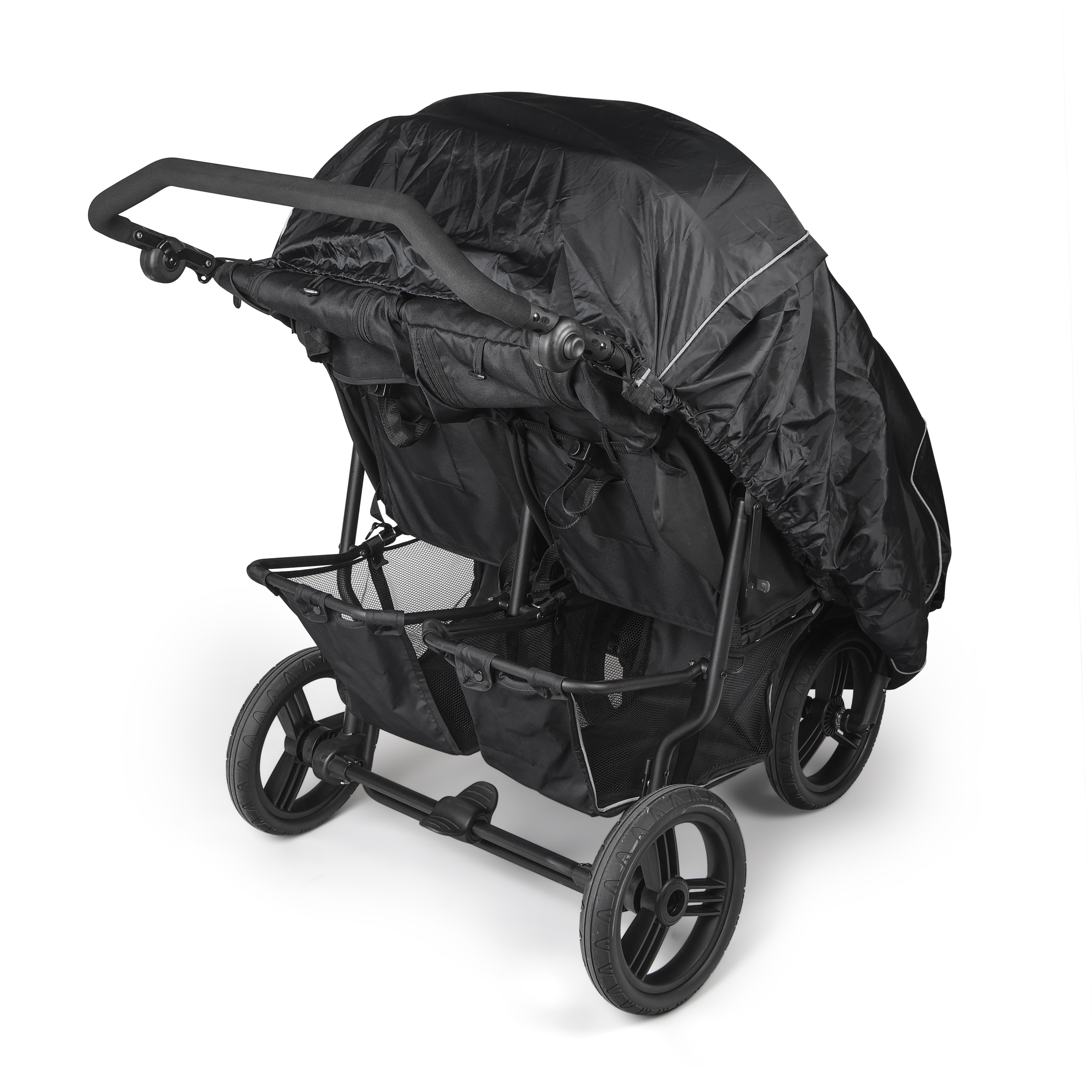 Floki regntrekk tvilling, black