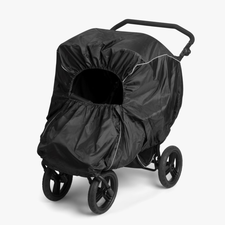 Floki regntrekk tvilling Sort - 11013829-black-onesize - 1